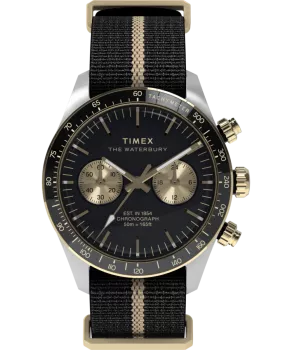 Timex® Chronograaf 'Waterbury heritage' Heren Horloge TW2Y35400