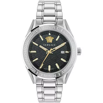 Versace® Analog 'V-code' Herren Uhr VE6A00323