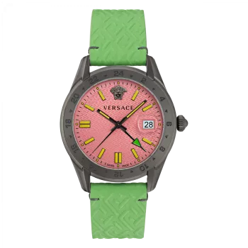 Versace® Analoog 'Greca time gmt' Heren Horloge VE7C00323