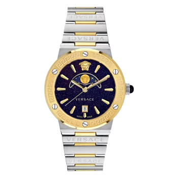 Versace® Analoog 'Greca logo moonphase' Dames Horloge VE7G00223