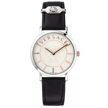 Versace® Analogique 'V - Essential' Femmes Montre VEK400721