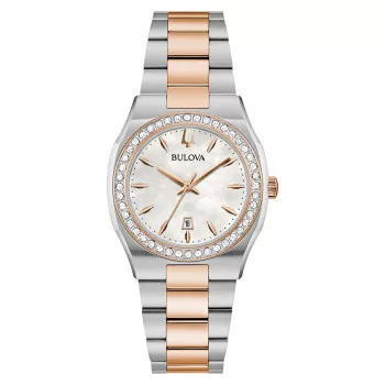 Bulova® Analogue 'Surveyor' Women's Watch 98R283