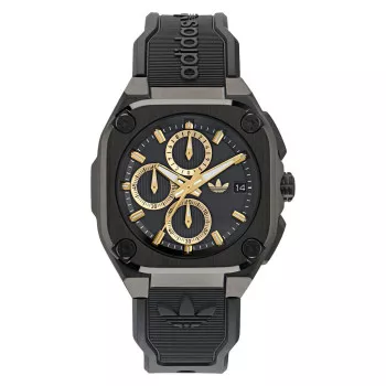 Adidas Originals® Chronograph 'City Tech Three Chrono' Unisex Uhr AOFH24020