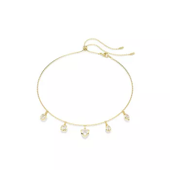 Swarovski® 'Imber Organic' Femmes Métal plaqué Collier - Or 5705463