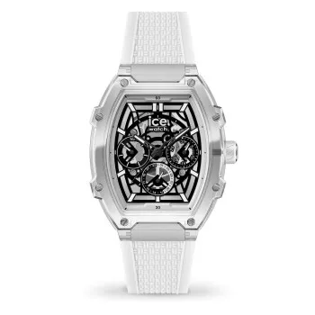Ice Watch® Multi Dial 'Ice boliday - clear white skel' Unisex Horloge (Medium) 024289