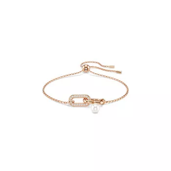 Swarovski® 'Constella' Damen Verchromtem Metall Armbänd - Rosé 5728588