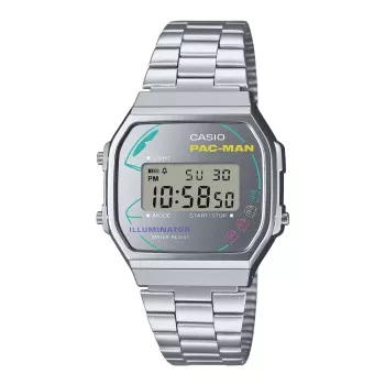 Casio® Digital 'Casio Collection Vintage Pac-man 45th Anniversary' Men's Watch A168WEPC-7AER