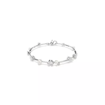 Swarovski® 'Constella Bars' Women's Base Metal Bracelet - Silver 5707511