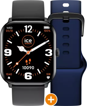 Ice Watch® Digital 'Ice Smart - Ice 1.0 - Black - 2 Bands - Black - Navy' Unisex's Watch 022253