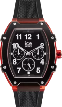 Ice Watch® Multi Dial 'Ice boliday - black red' Unisex Horloge (Medium) 023316