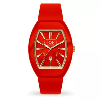 Ice Watch® Analogue 'Ice Boliday - Dome - Red Gold' Women's Watch (Small) 024542