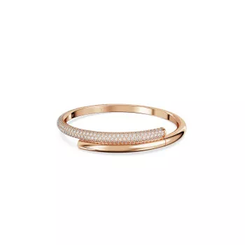 Swarovski® 'Dextera' Women's Gold Plated Metal Bracelet - Rose 5692267