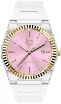 Ice Watch® Analogue 'Ice Power - Pw1 - White Clear Pink' Women's Watch 024774
