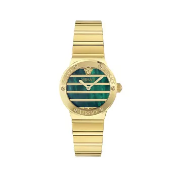 Versace® Analogique 'Greca Logo Pearl' Femmes Montre VE0S00425