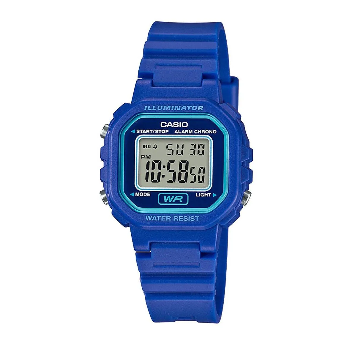 Casio Horloge LA-20WH-1CEF, Zwart, één maat
