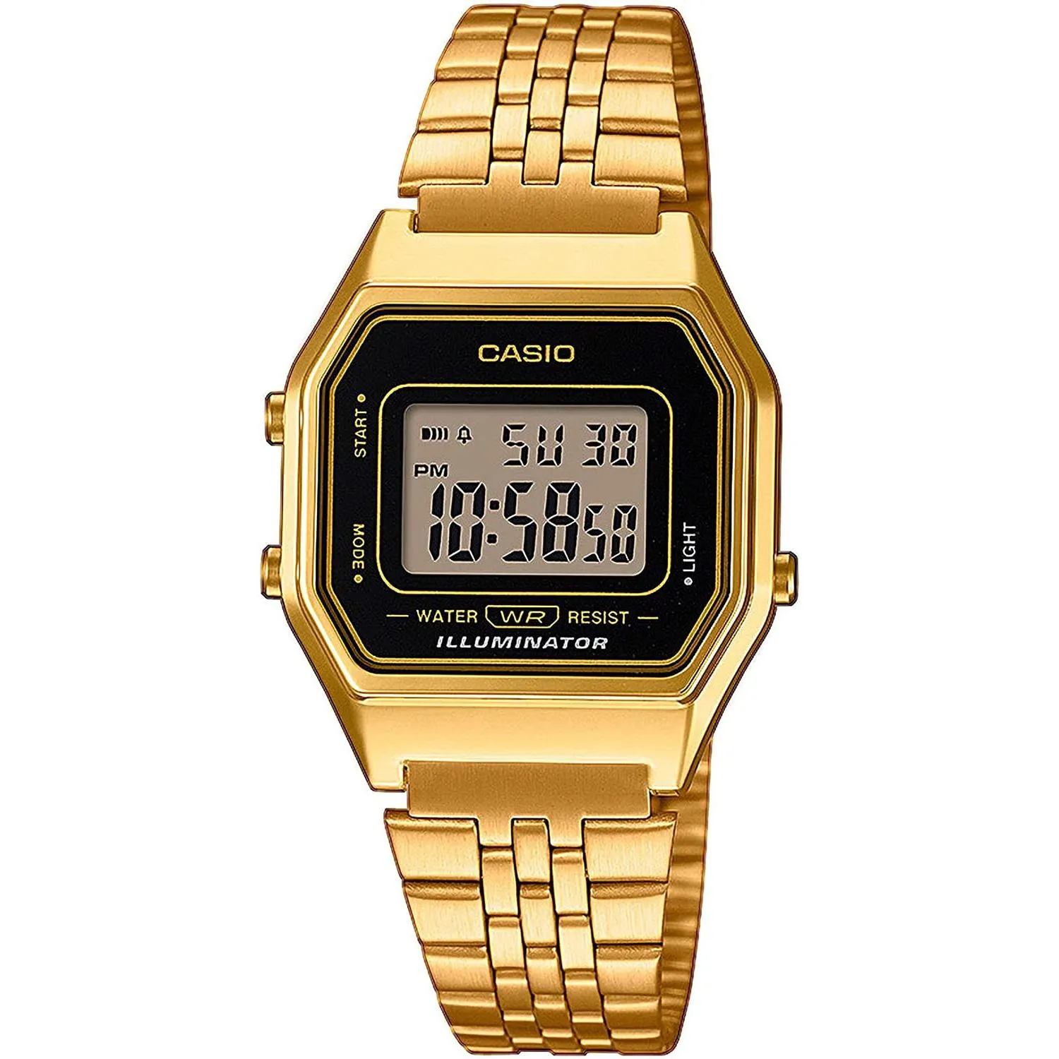 Casio Digitaal Horloge Zilverkleurig A700WEMS-1BEF | Lucardi-NL