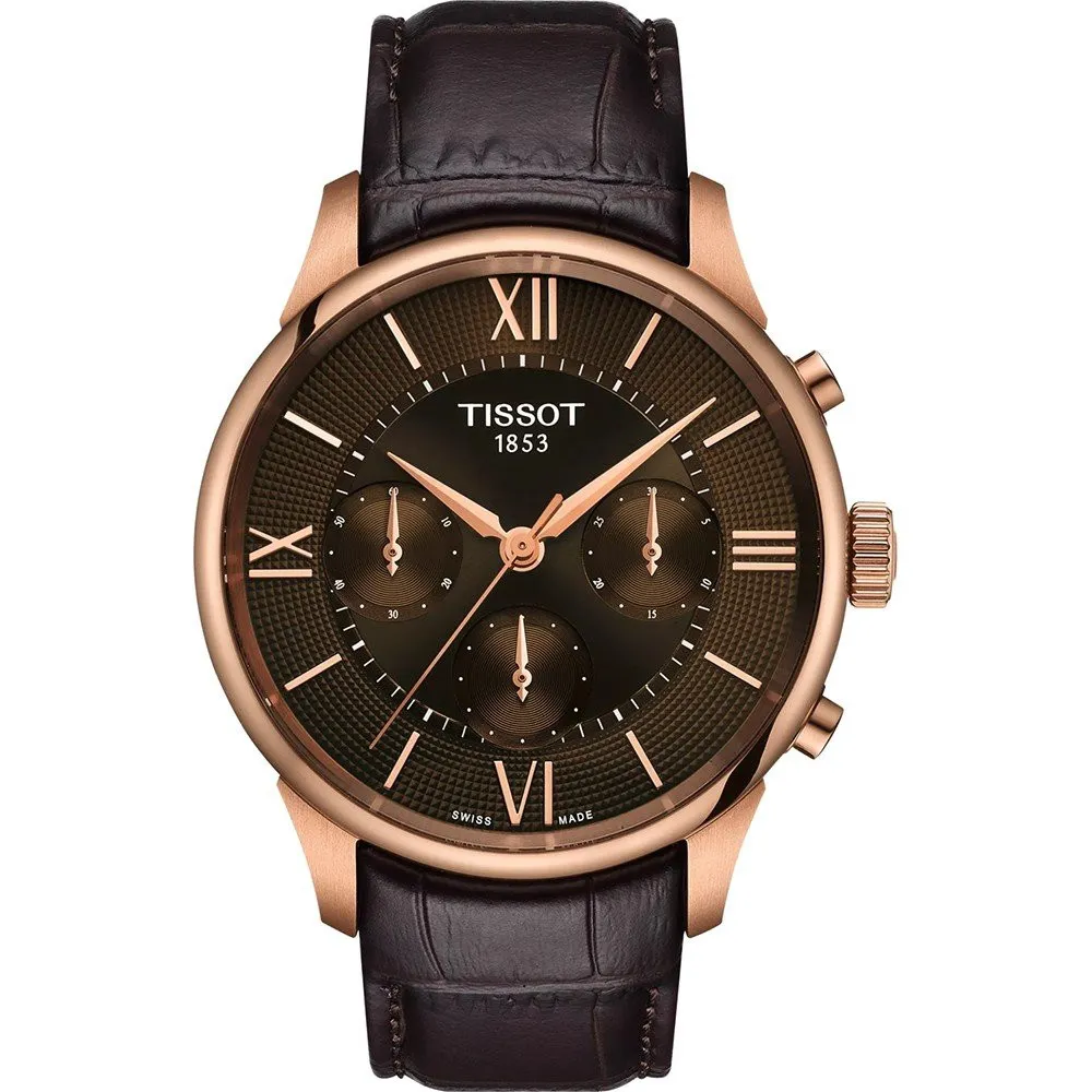 Tissot® Chronograph 'Chemin Des Tourelles' Men's Watch