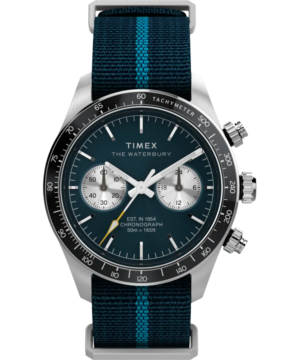 Timex® Chronograph 'Waterbury Heritage' Men's Watch TW2Y39000