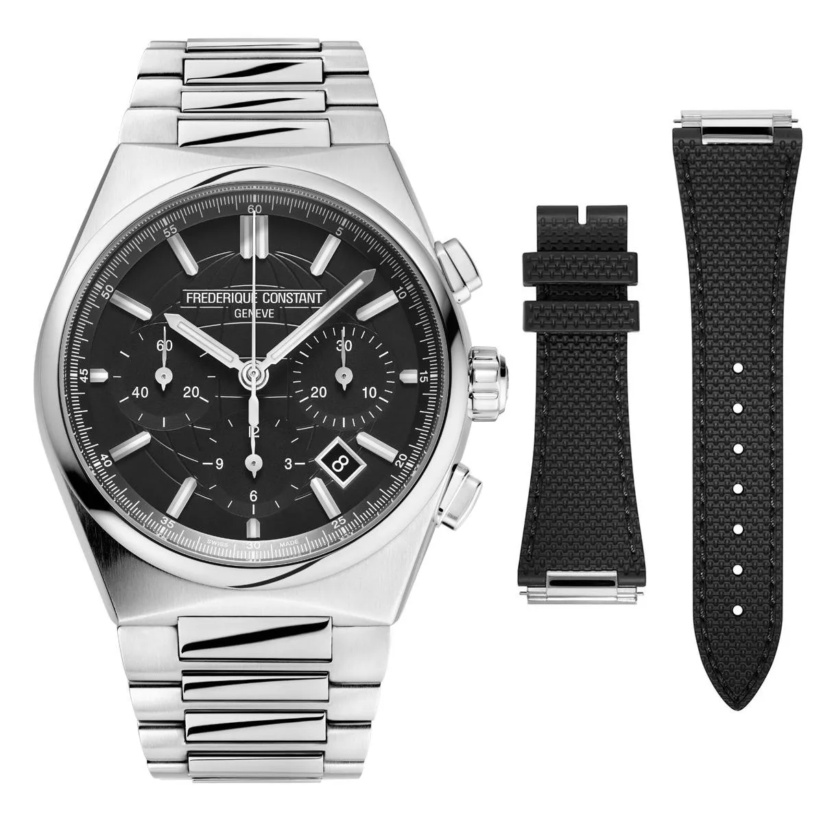 Frederique Constant クロノグラフ クォーツ 腕時計 Frederique Constant Highlife Chronograph Automatic FC-391B4NH6B