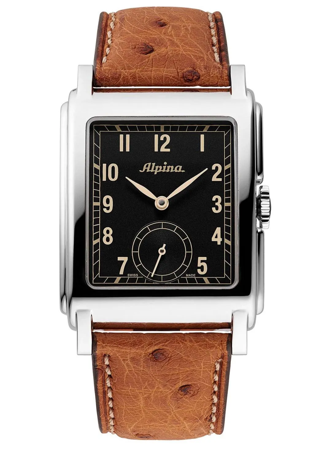 Alpina® Analogue 'Heritage Carrée' Men's Watch AL-530BA3C6