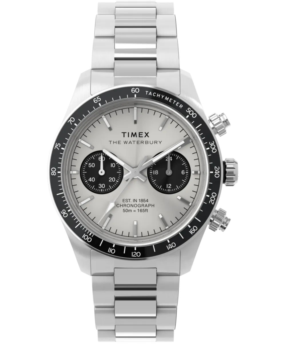 Timex® Chronograph 'Waterbury Heritage' Men's Watch TW2Y19200