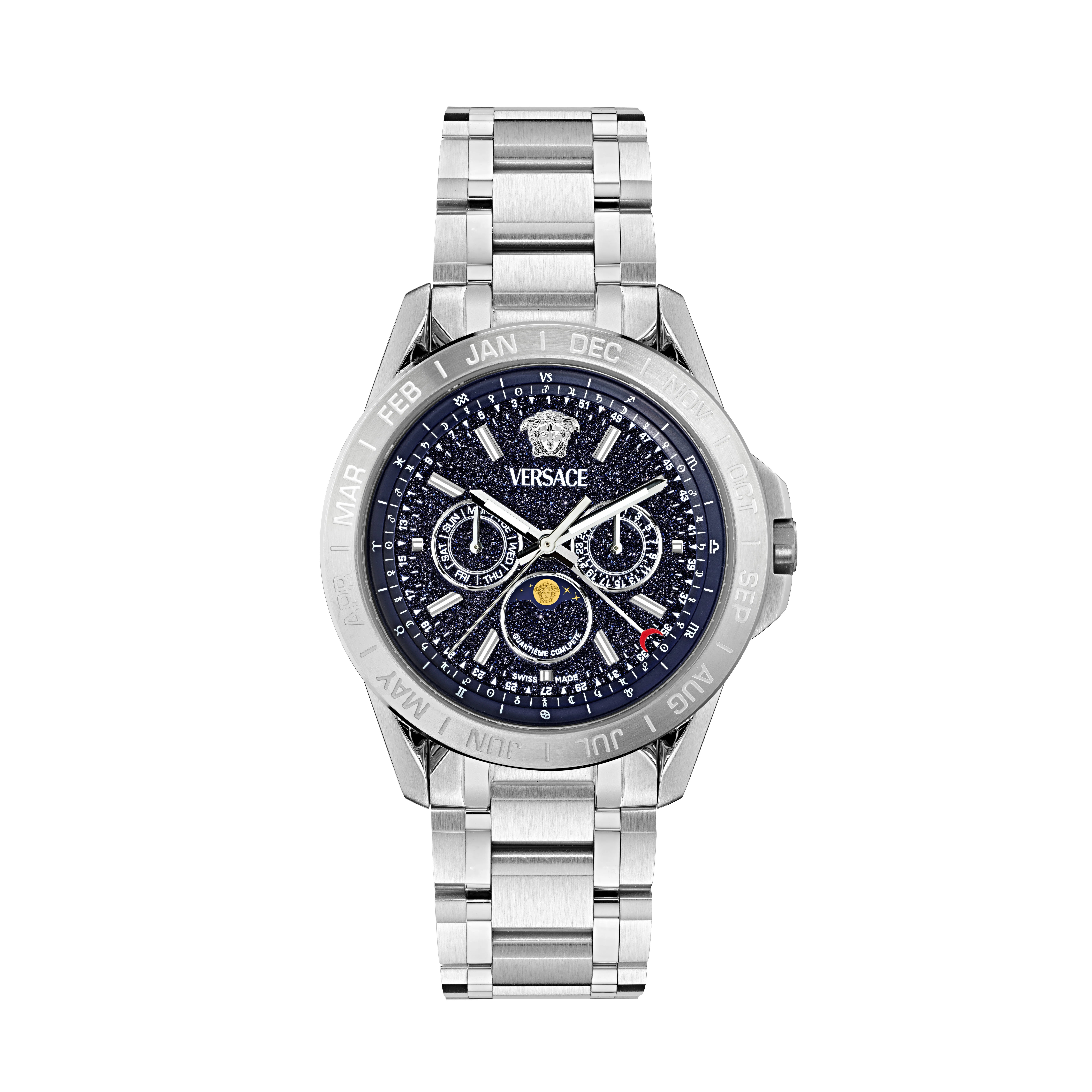 Versace Galaxy Moonphase VE0K00125 Quartz Watch at Ormoda