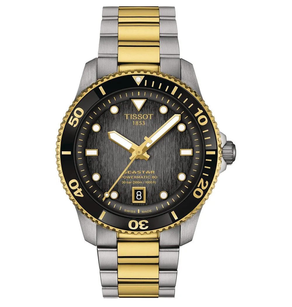 Tissot Seastar 1000 T1208072205100 Automatic Watch at Ormoda