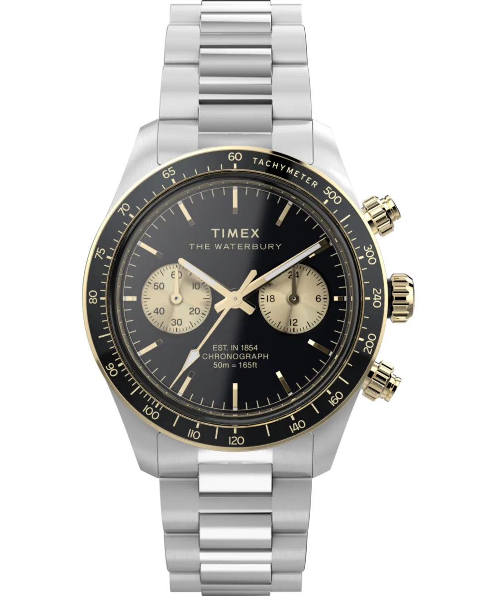 Timex® Chronograph 'Waterbury Heritage' Men's Watch TW2Y24000