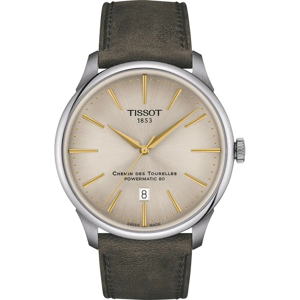 Tissot Chemin Des Tourelles T1394071626100 Automatic Watch at Ormoda