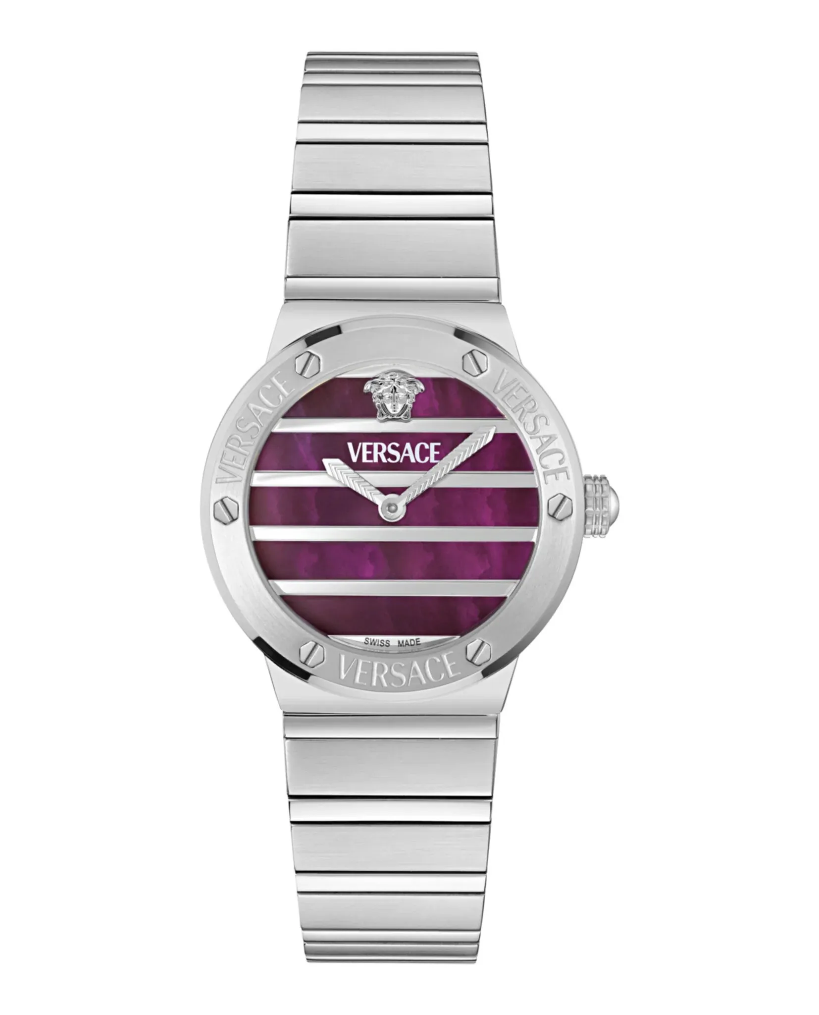 Versace® Analogue 'Greca Logo Pearl' Women's Watch VE0S00125 Versace® Analogue 'Greca Logo Pearl' Women's Watch VE0S00125