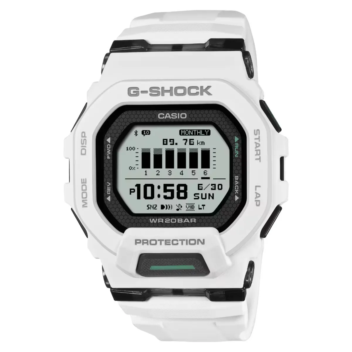 Casio® Digital 'G-shock' Men's Watch GBD-200-7ER - Ormoda.com