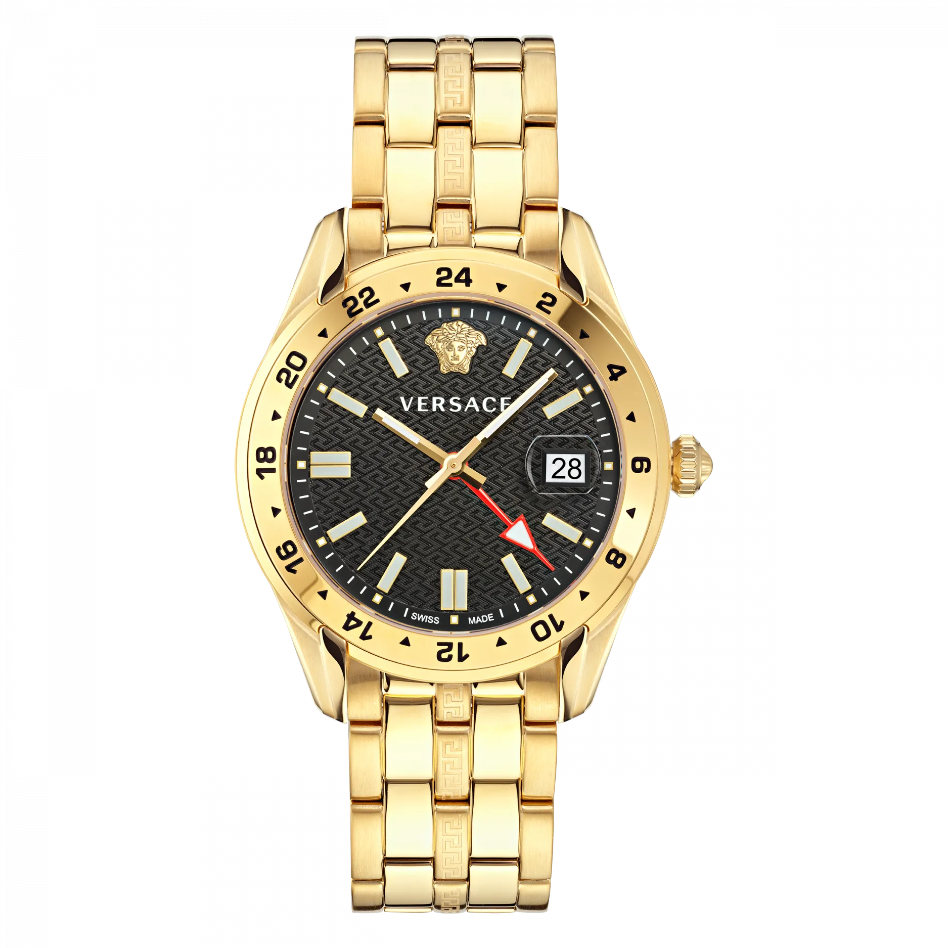 Versace Greca Time Gmt VE7C00723 Quartz Watch at Ormoda