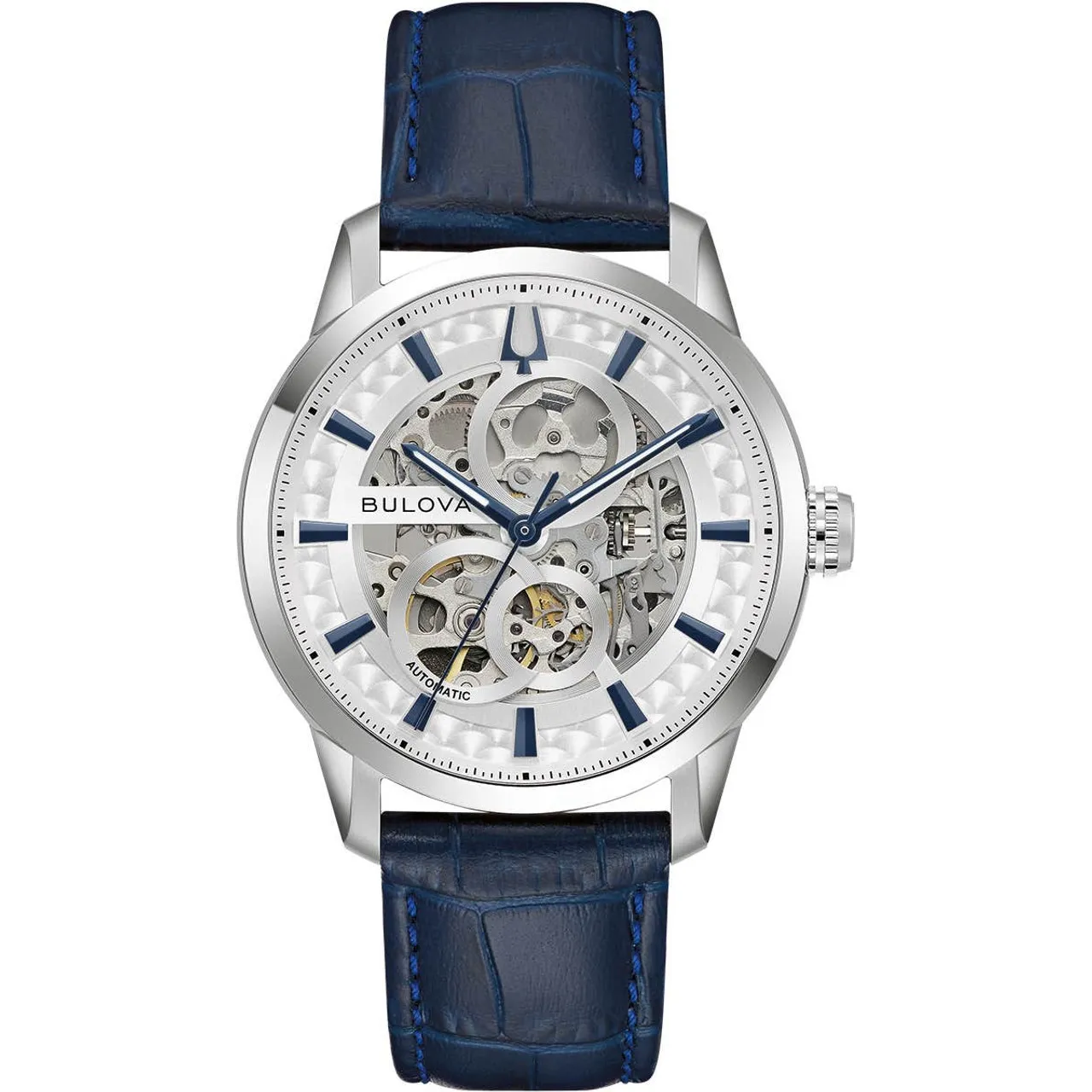 Montre unisexe bleu style matière pantalon jean's