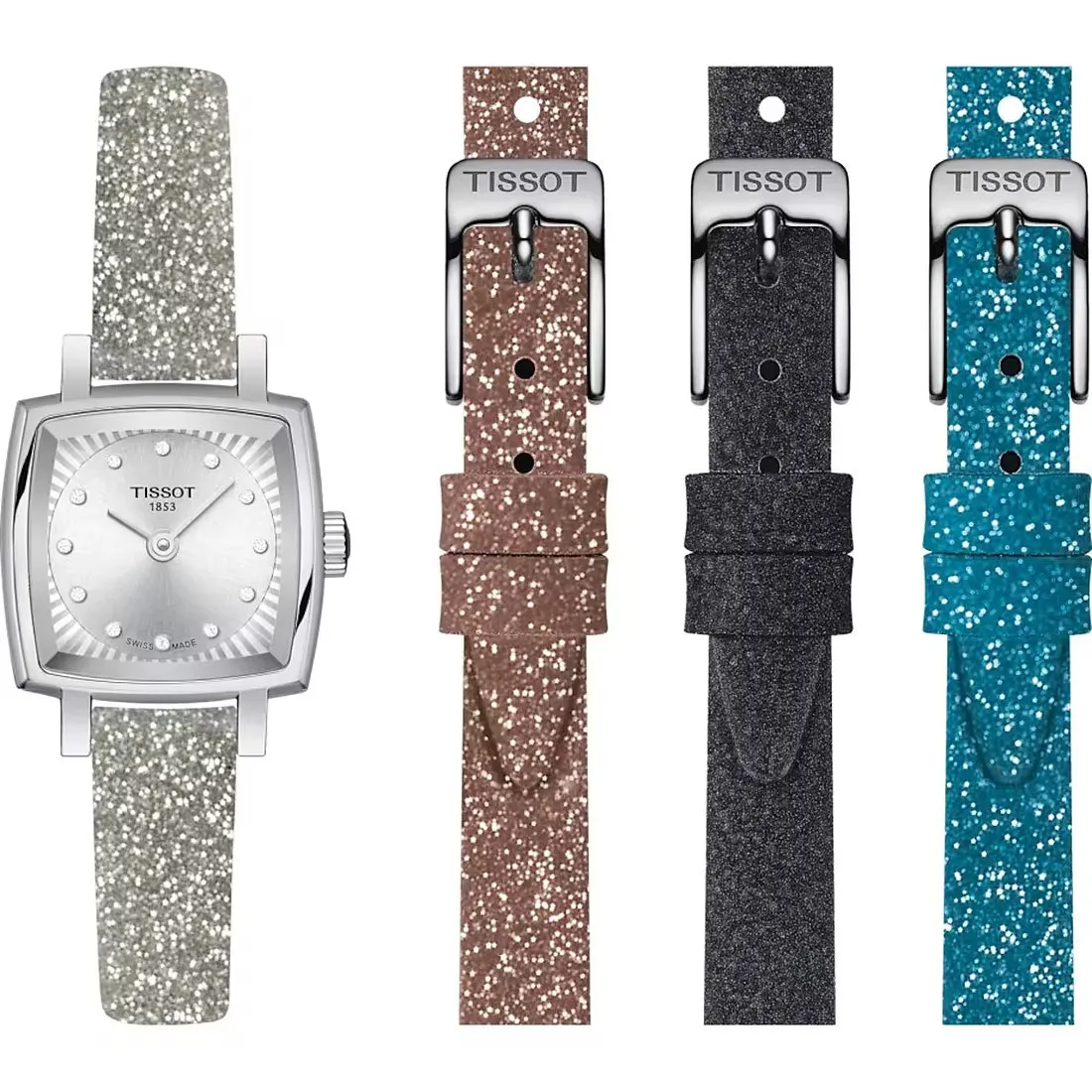 Tissot Lovely Square Festive Kit T0581091703602 Quartz Watch at Ormoda