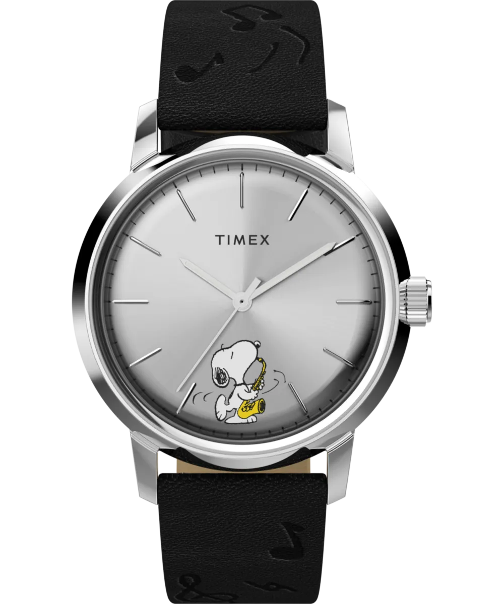 マリリン Timex® Analogue 'X Peanuts Marlin Saxophonist' Men's Watch
