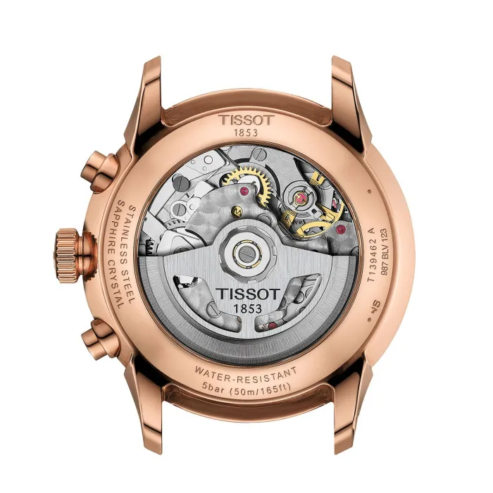 Tissot® Chronograph 'Chemin Des Tourelles' Men's Watch