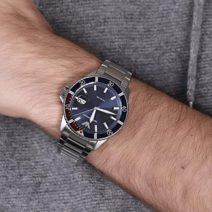 Emporio Armani Diver AR11339 Quartz Watch at Ormoda