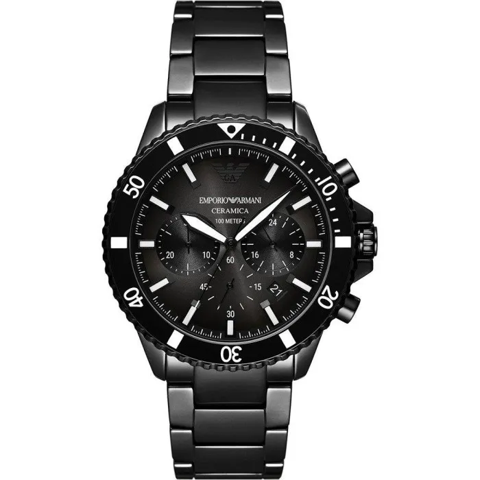 Emporio Armani® Chronograph 'World Explorer' Men's Watch AR70010