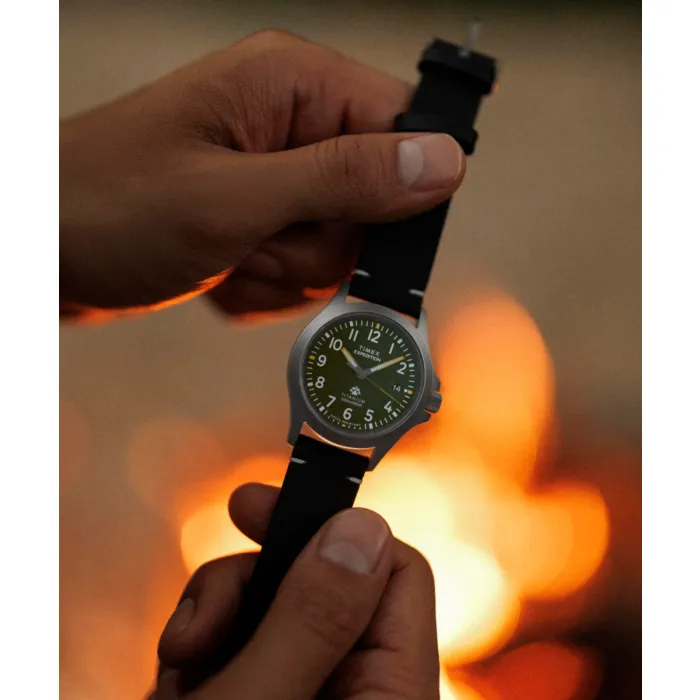 timex クリップウォッチ　カラビナ　ノーマターボード　　スノーボード　00s Timex Expedition North Field Post TW2W78100 Quartz Watch at Ormoda