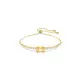 Swarovski® 'Matrix Tennis' Women's Gold Plated Metal Bracelet - Gold 5730699