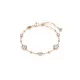 Swarovski® 'Imber' Damen Verchromtem Metall Armbänd - Rosé 5730677