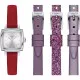 Tissot® Analoog 'Lovely square valentines' Dames Horloge T0581091603600