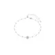 Swarovski® 'Una Angelic' Femmes Métall Collier - Argent 5733116