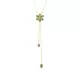 Swarovski® 'Idyllia F Florere' Women's Gold Plated Metal Necklace - Gold 5717158