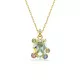 Swarovski® 'Gema' Women's Gold Plated Metal Necklace - Gold 5705816