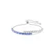 Swarovski® 'Matrix' Women's Base Metal Bracelet - Silver 5732266