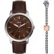 Fossil® Analog 'Minimalist' Herren Uhr FS6019SET