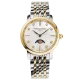 Frederique Constant® Analogique 'Slimline Moonphase' Femmes Montre FC-206MPWD1S3B