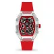 Ice Watch® Multi Dial 'Ice boliday - clear red skel' Unisex Horloge (Medium) 024288