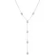 Gena.paris® 'Gabriella' Dames Zilver 925 925 Collier - Zilverkleurig GC1580-W